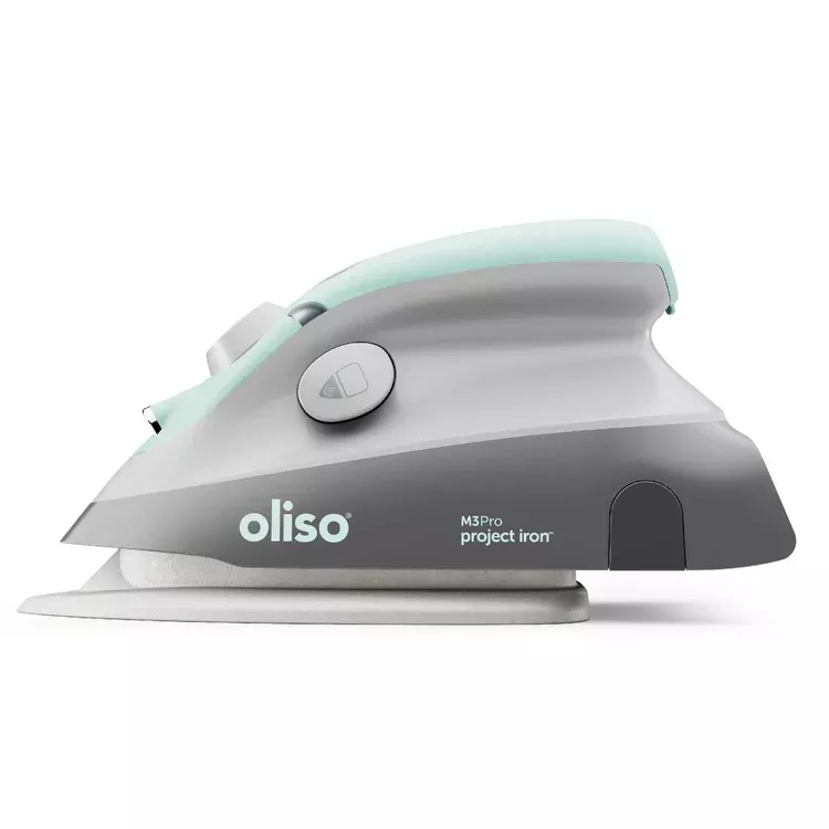 Oliso Mini Iron With Trivet - M3Pro - Aqua