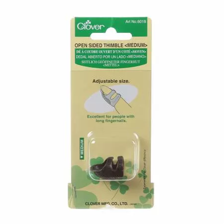Open Sided Thimble Medium by Clover 6018CV