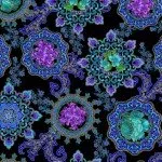Opulent Medallion-Blue