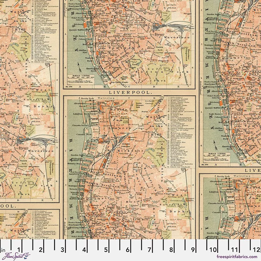 Orange Map-Tim Holtz