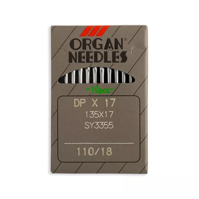 Organ Industrial Needles (DPx17, 135x17, SY3355) Needle Systems)