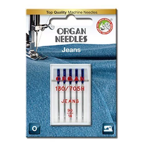 Organ Jean Needles 90/14 5/pkg 4964832350510 '