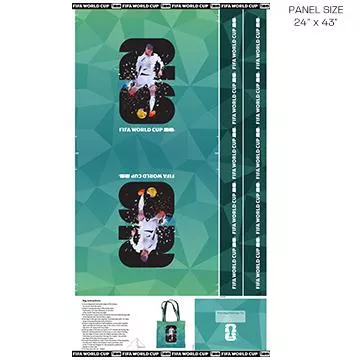Our Game Fifa - PANEL - CANVAS BAG 24" x 43" FIFA124-64