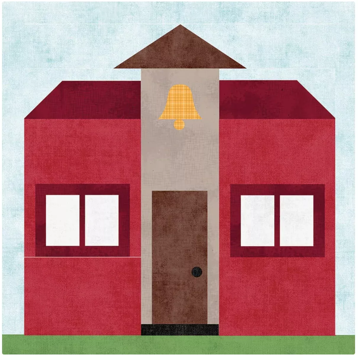 Our Town Kit of the Month-April Schoolhouse