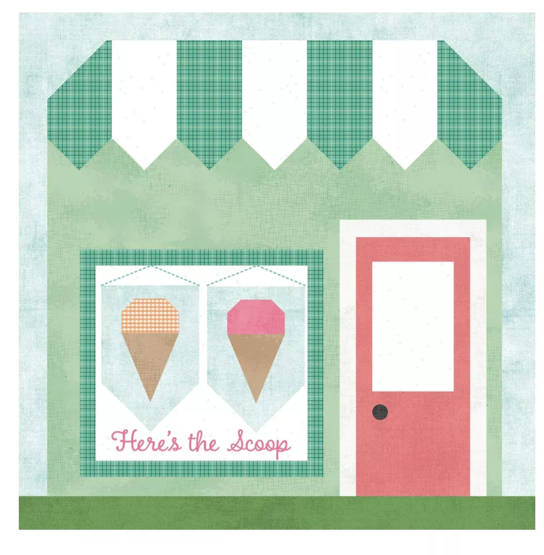 Our Town Kit of the Month-July Here's the Scoop