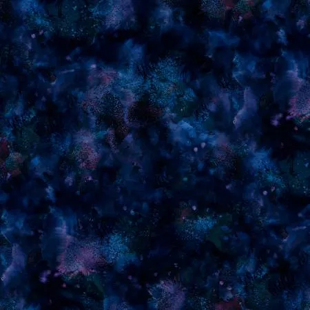 P & B 108" Cotton Reef Underwater Texture REEW6155-KBC navy