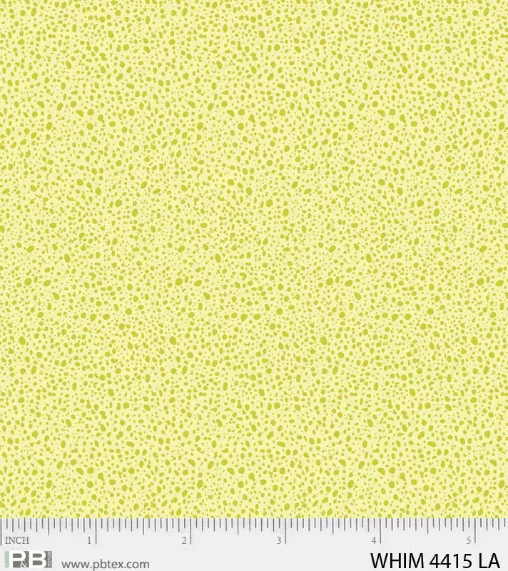 P&B Textiles Whimsy Kelp WHIM-4415-LA Light Green ^