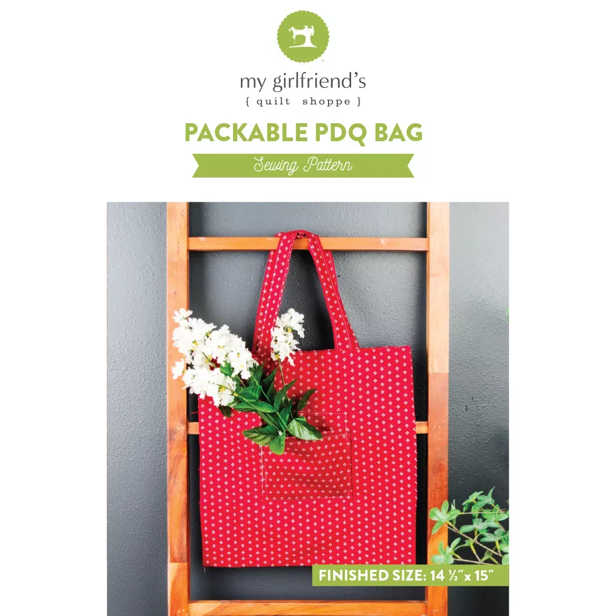 Packable PDQ Bag (Downloadable Sewing Pattern)