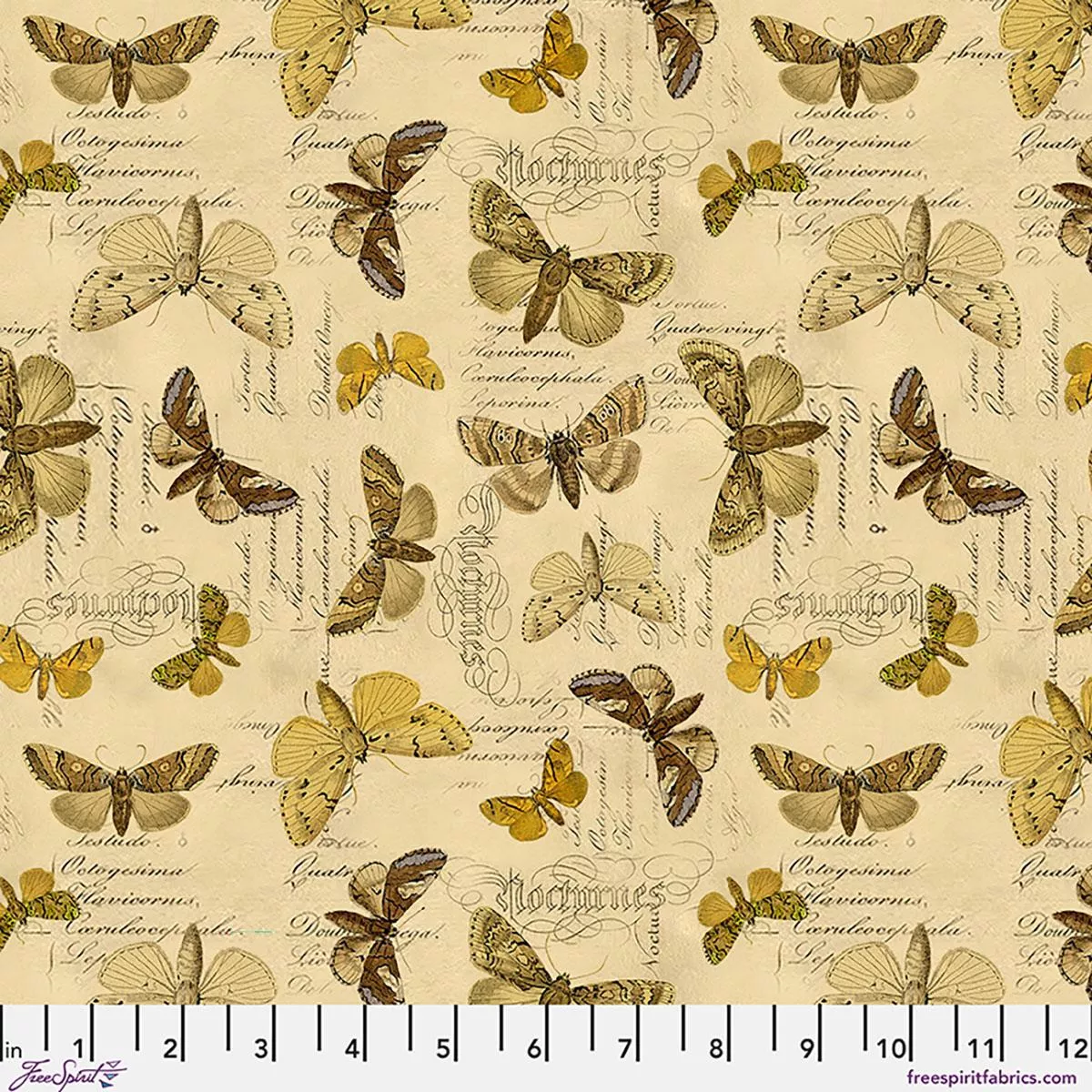 Palette Curated by Tim Holtz for FreeSpirit - Yellow Specimen PWTH244.CYELLOW