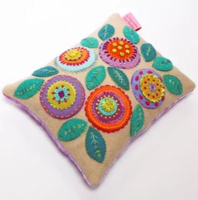 Pansy Pincushion Kit