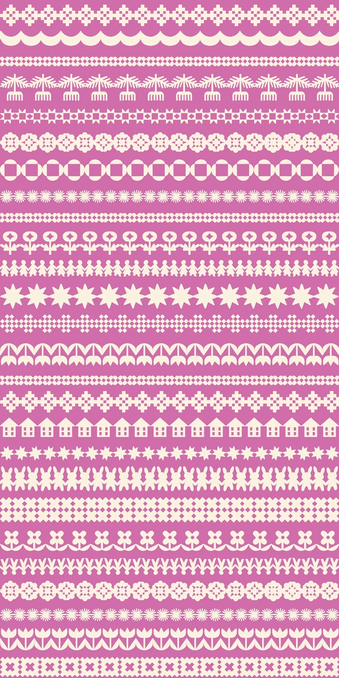 Paper Cuts 2 - Heliotrope