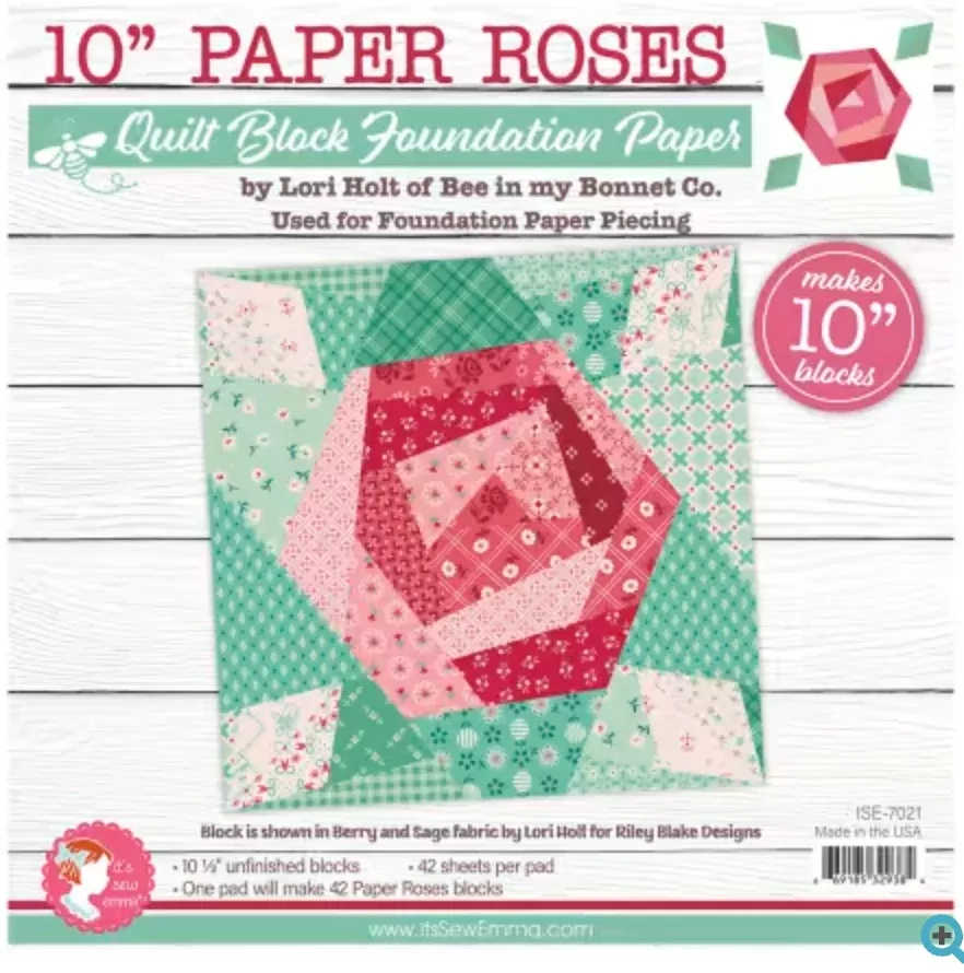 Paper Roses 10" Foundation Paper Pad