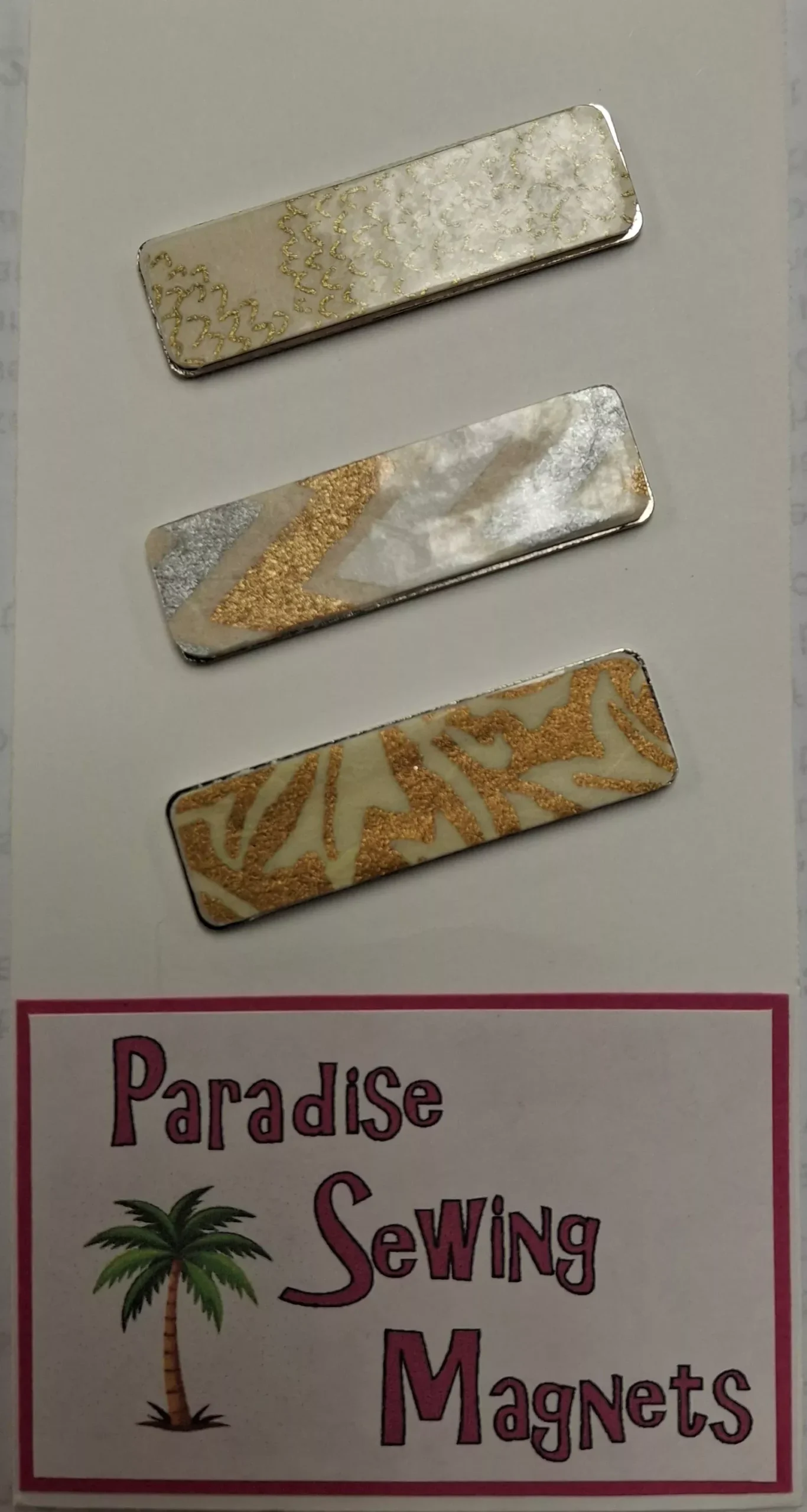 Paradise Sewing Magnets - Set of 3