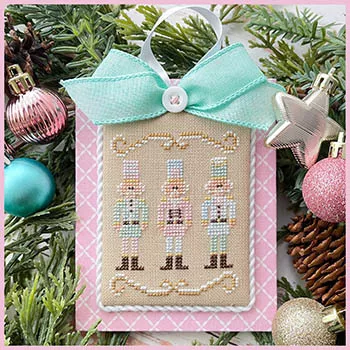 Pastel Collection : Nutcracker Trio - #24-1010 - Country Cottage Needleworks