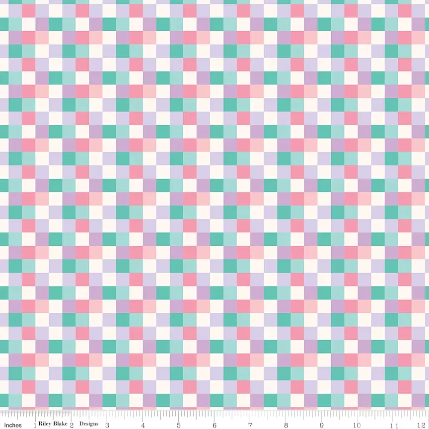 Patchwork Checks PURPLE