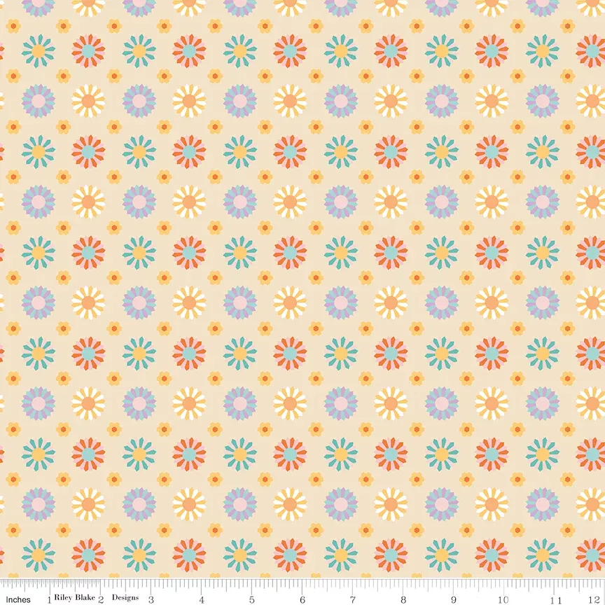 Patchwork Dresden VANILLA