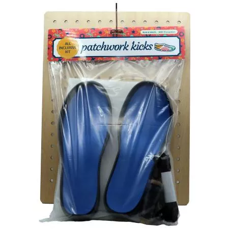 Patchwork Kicks : All Inclusive Kit Size 11 Dark Gray - #PK-811-AIK - Patchwork Kicks