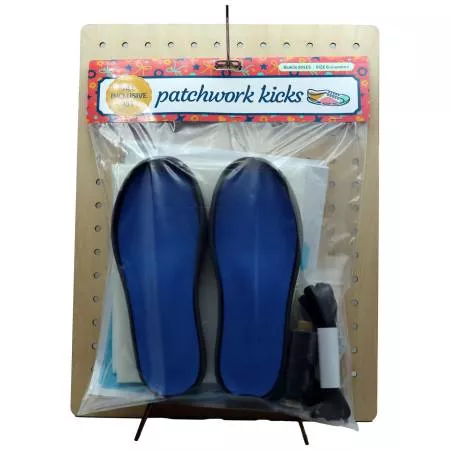 Patchwork Kicks - All Inclusive Kit Size 6 - Dark Gray - #PK-806-AIK