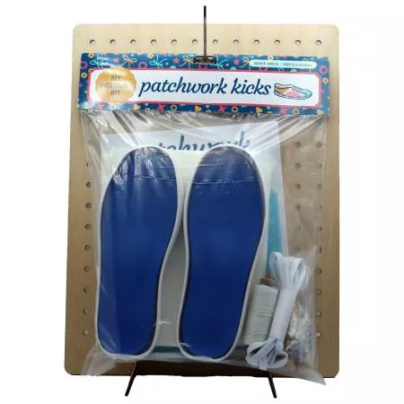 Patchwork Kicks - All Inclusive Kit Size 6 - White - #PK-706-AIK