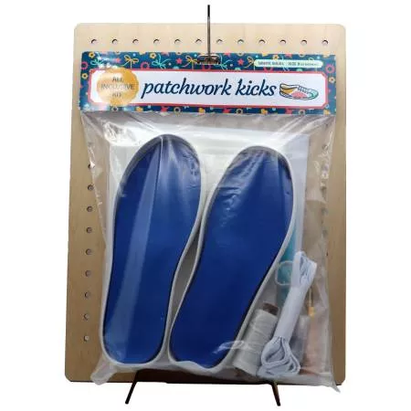 Patchwork Kicks - All Inclusive Kit Size 8 - White - #PK-708-AIK