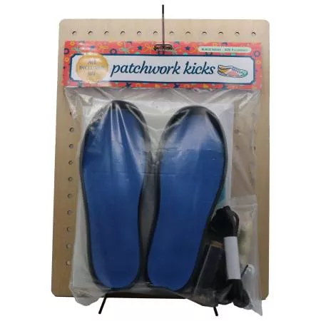 Patchwork Kicks : All Inclusive Kit Size 9 Dark Gray - #PK-809-AIK
