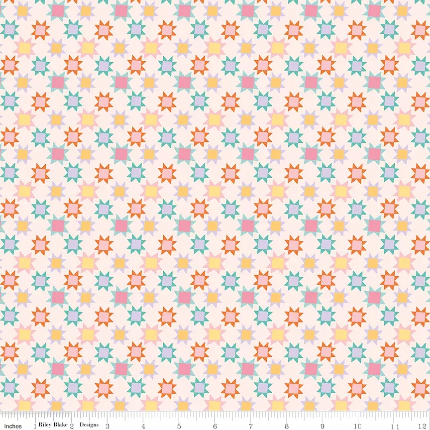 Patchwork Stars LATTE