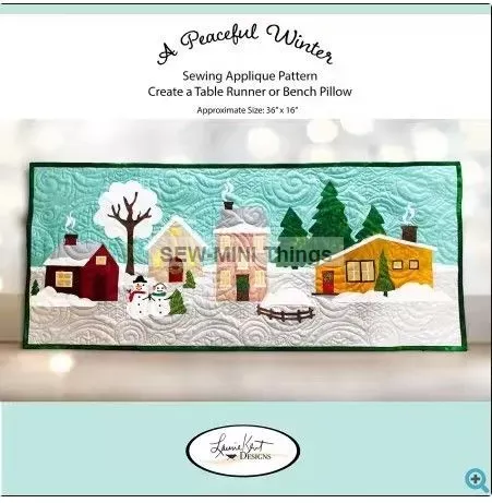 A PEACEFUL WINTER FROM LAURIE KENT DESIGNS