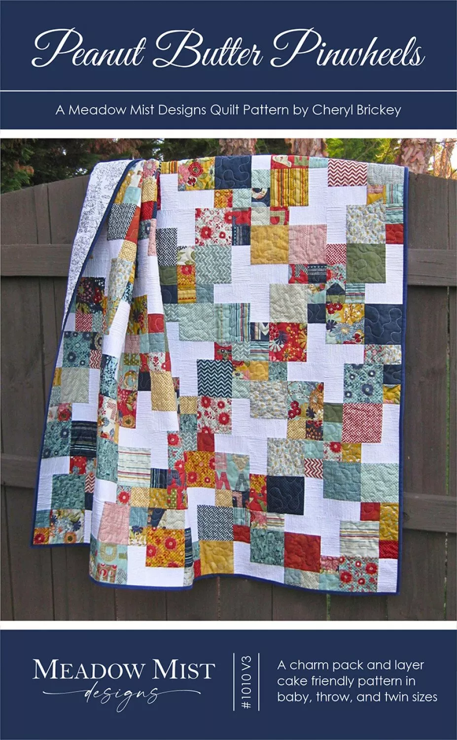 Peanut Butter Pinwheels Meadow Mist Designs By Cheryl Brickey MMD1010 pattern