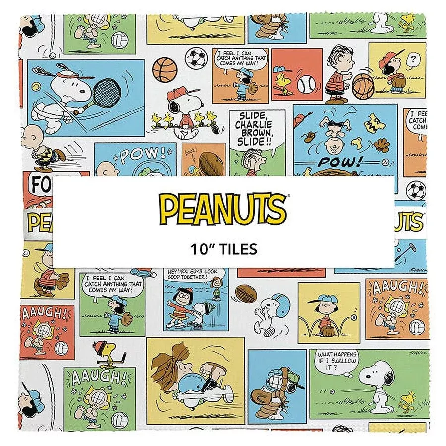 Peanuts 10" Squares