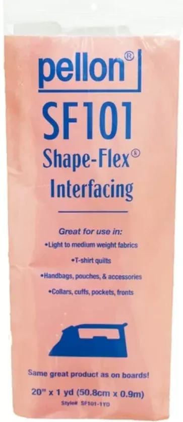 Pellon - SF101 Shape-Flex Interfacing 20" x 1 Yd Pkg