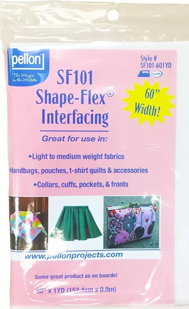 Pellon - SF101 Shape-Flex Interfacing 60" x 1 Yd Pkg