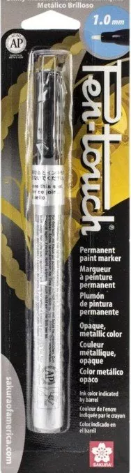 Pen-touch Silver Metallic Marker