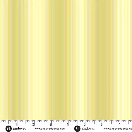 Petite Fleur Pin Stripe Yellow