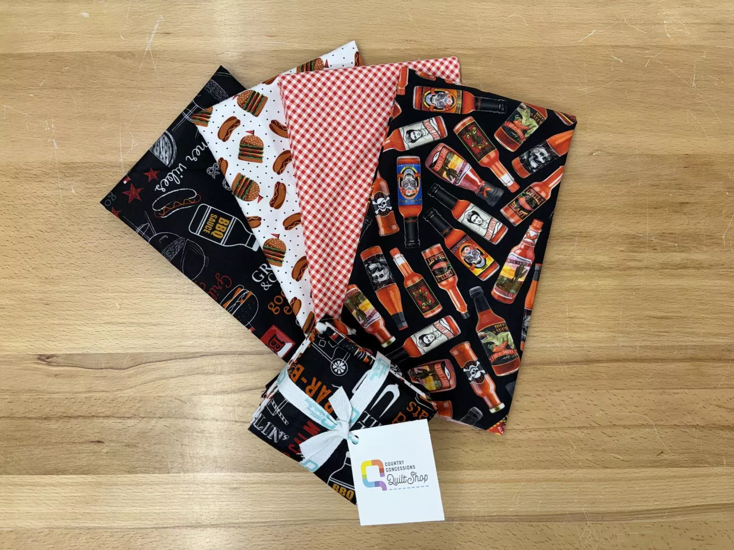 Picnic BBQ (4pc) FQ Bundle - (approx 20" x 22")