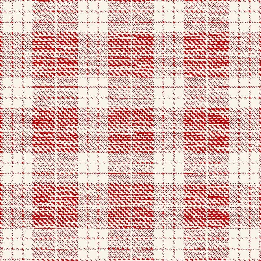 Pieces of America Plaid Ruby