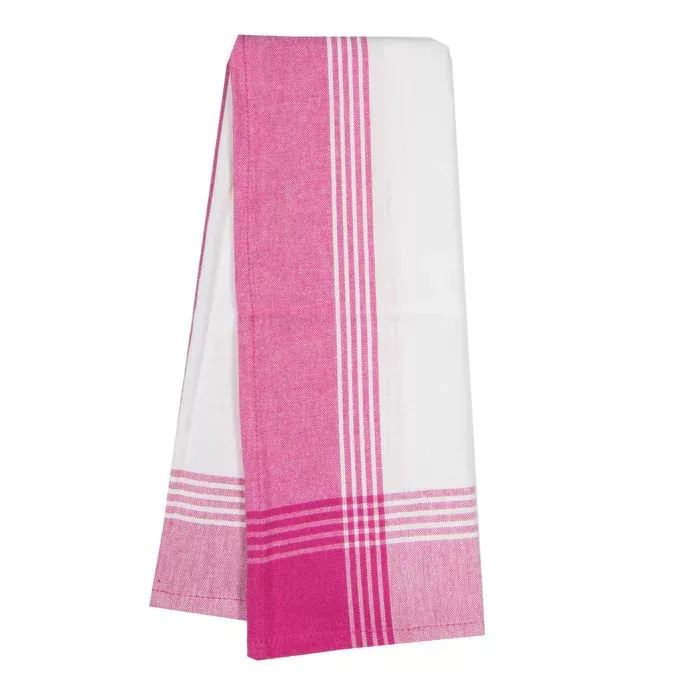 Pink McLeod Border Tea Towels