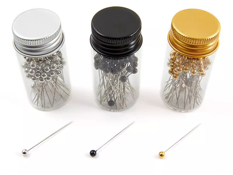 Pins in a Jar- Gold