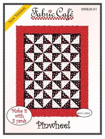 Pinwheel Quilt Pattern : #FC090826-01 - Fabric Cafe