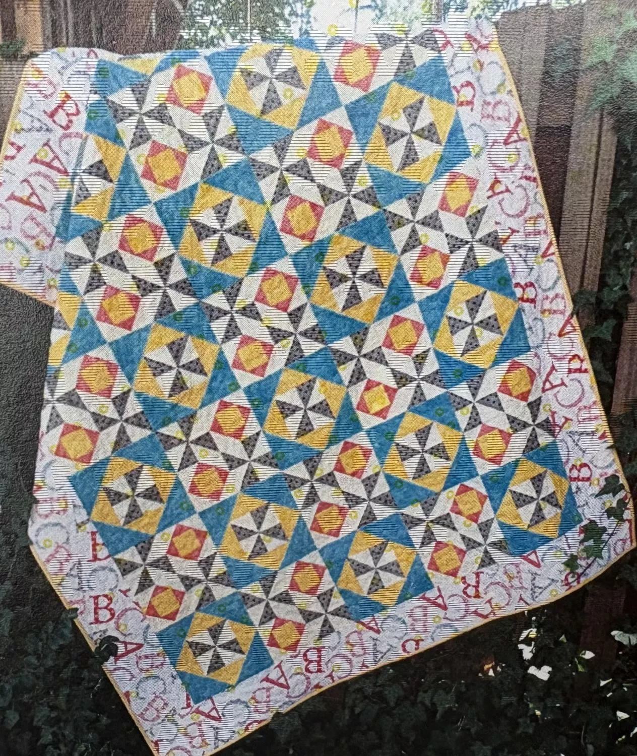 Pinwheels on Parade PATTERN -Cut Loose Press - CLPJAW040