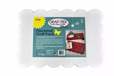 Placemat Craft Pack (Craf-Tex Double Sided Fusible Plus)