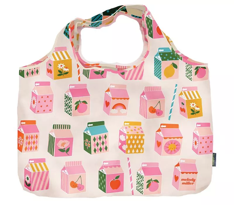 Pocket Shopper Bag Juice Carton