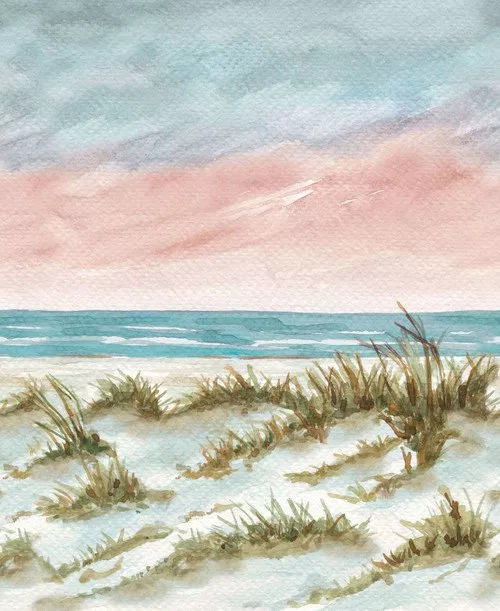 Point of View Sunrise Coastal Panel 36''