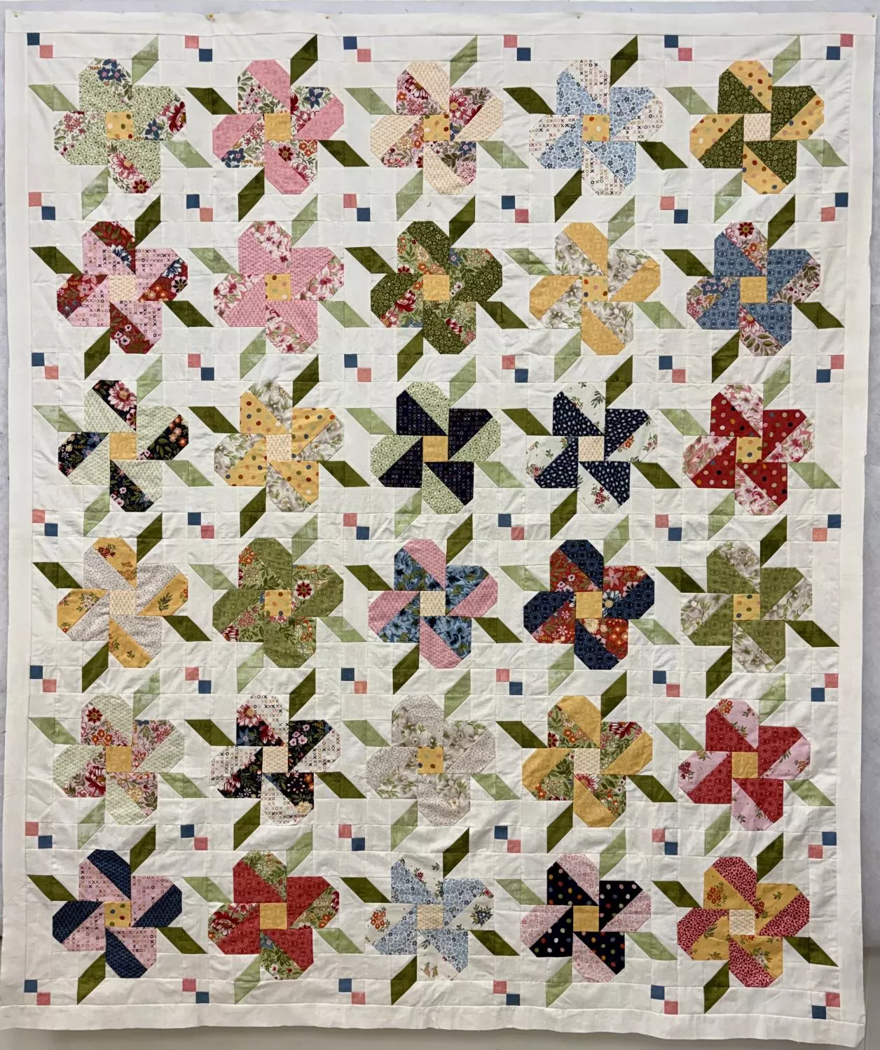 Posey Pop Quilt KIT - 65" x 77" includes binding