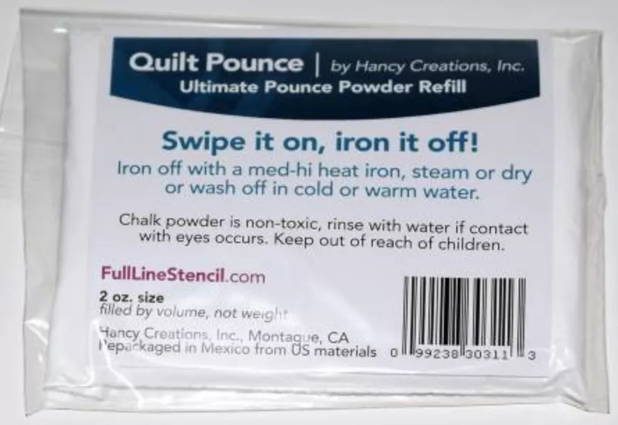 Pounce Refill 2oz, WHITE