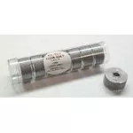 Prewound Bobbin Class 15 Cotton Light Grey