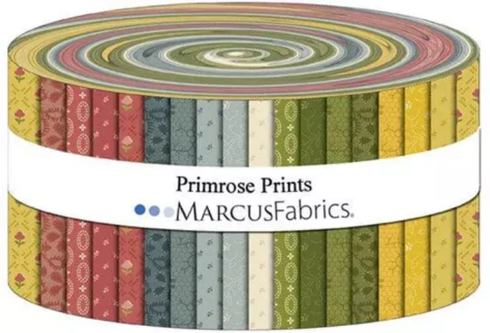 Primrose Prints -40 Piece 2 1/2" Design Roll by Marcus Fabrics