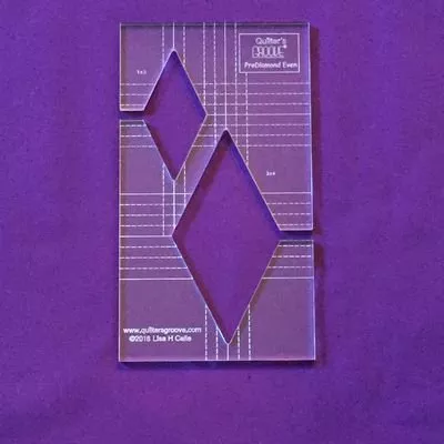 Pro Diamond - EVEN Ruler by Quilter's Groove Rulers