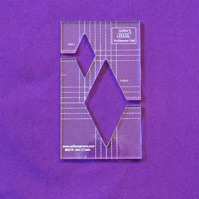 Pro Diamond - ODD Ruler by Quilter's Groove Rulers