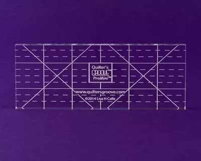 ProMini Ruler by Quilter's Groove Rulers