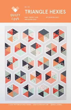 PT Q Quilty Love Triangle Hexies